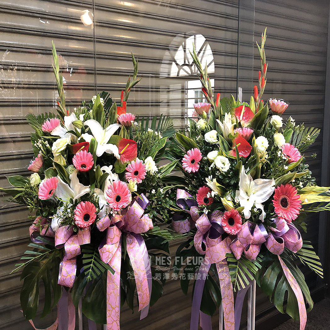 追思高架花籃