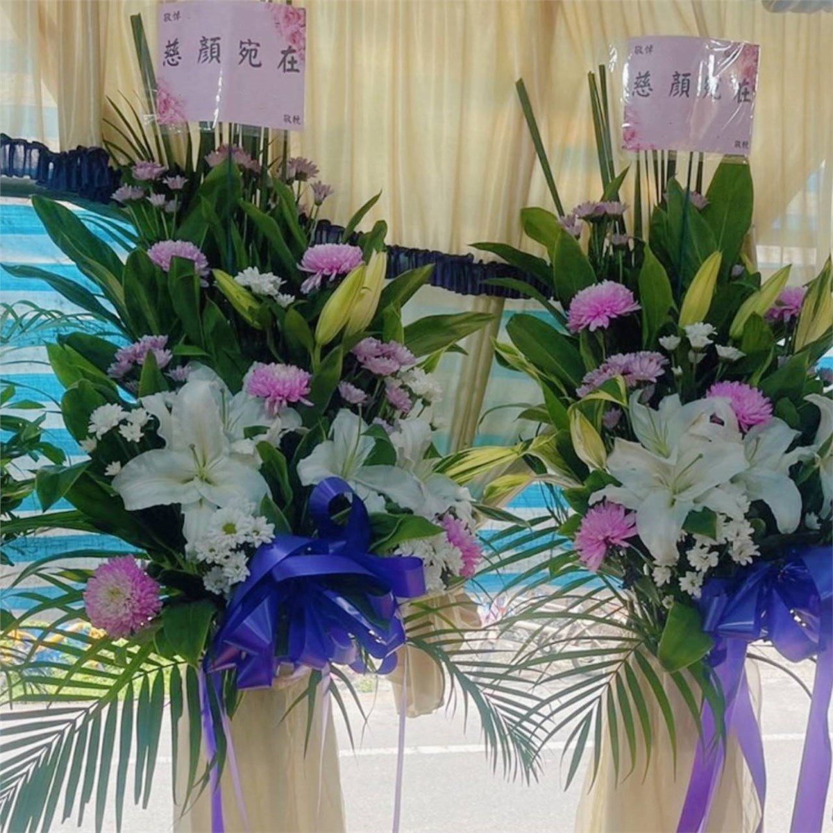 典雅花籃