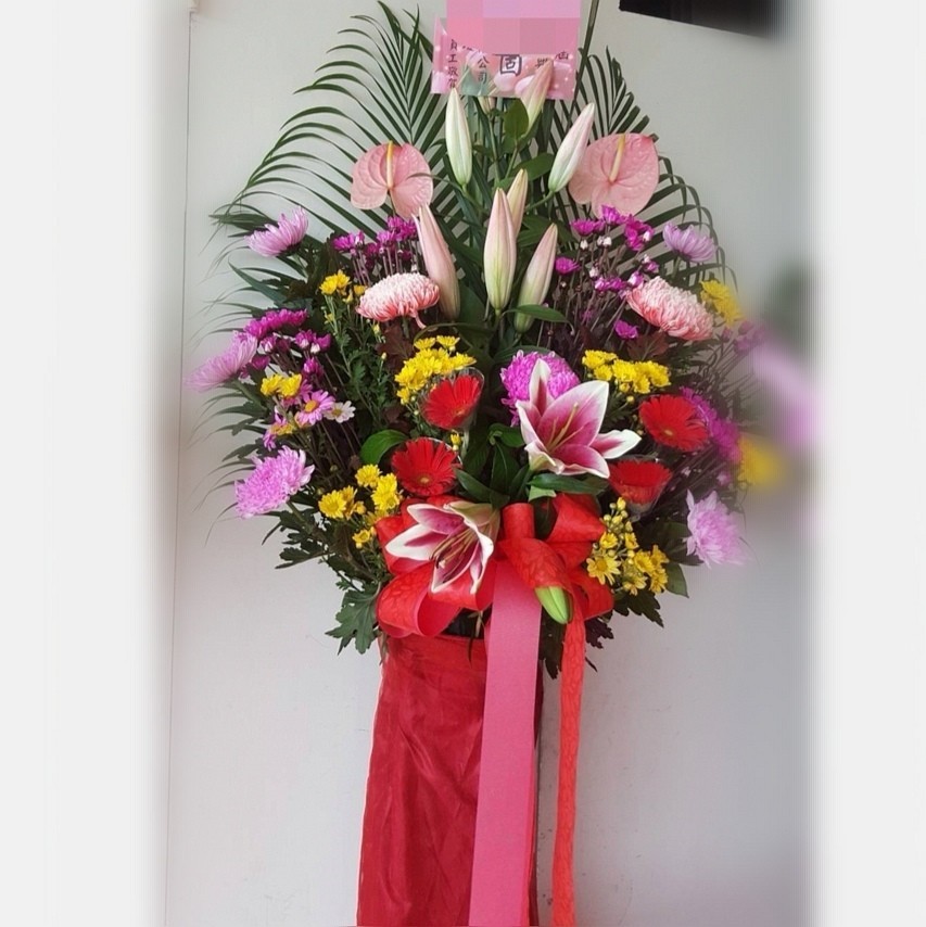 喜慶高架花藍