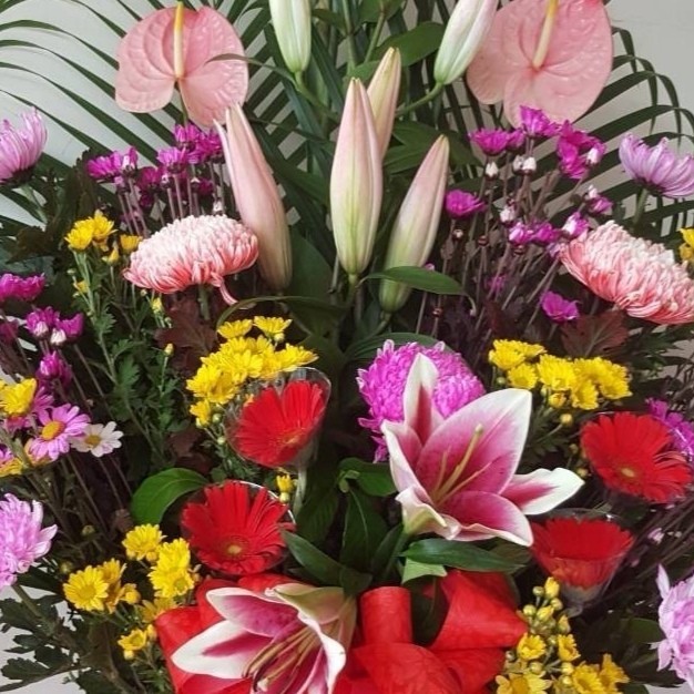 喜慶高架花藍
