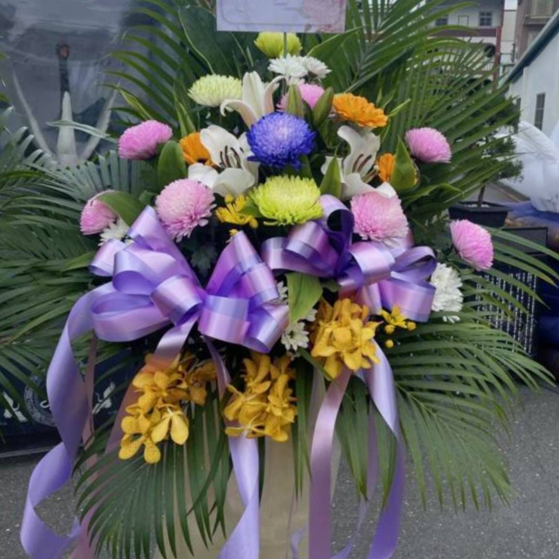 藝術高架花籃