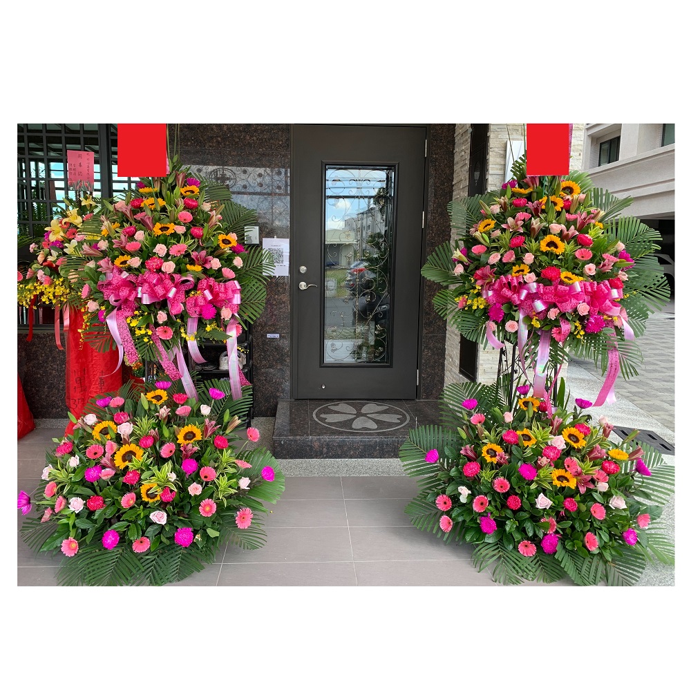 雙層鮮花籃