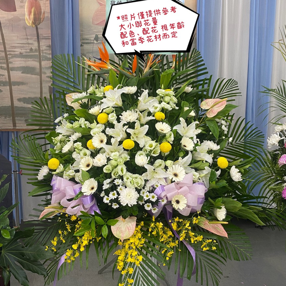 追思羅馬柱花籃(後龍、苗栗、頭屋、南庄)