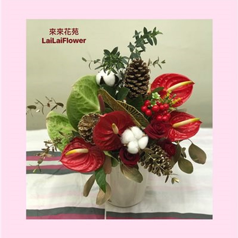 F12_組合藝術盆花