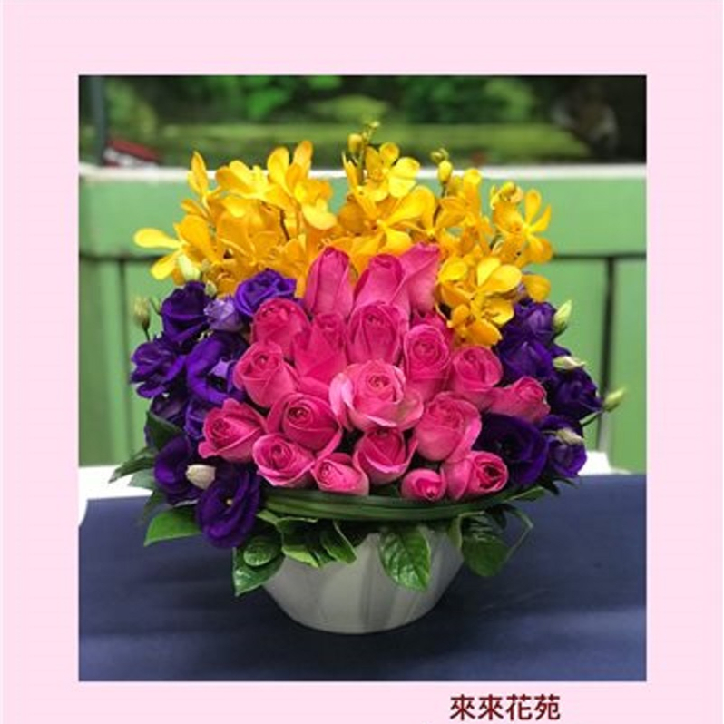 F14_組合藝術盆花
