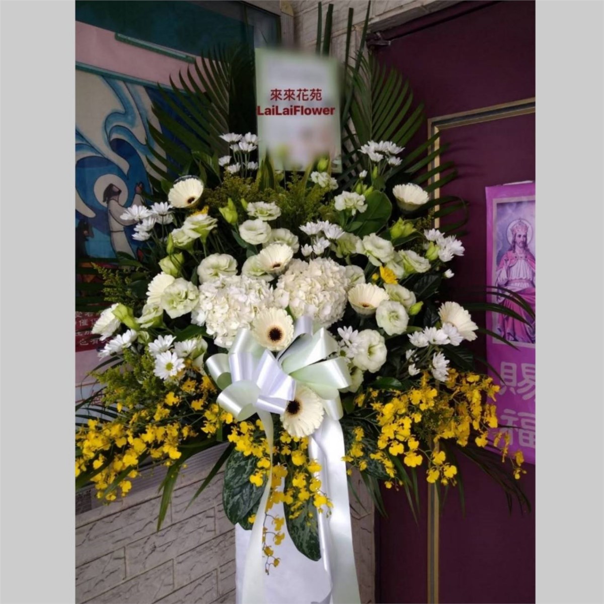 高架藝術花籃J款