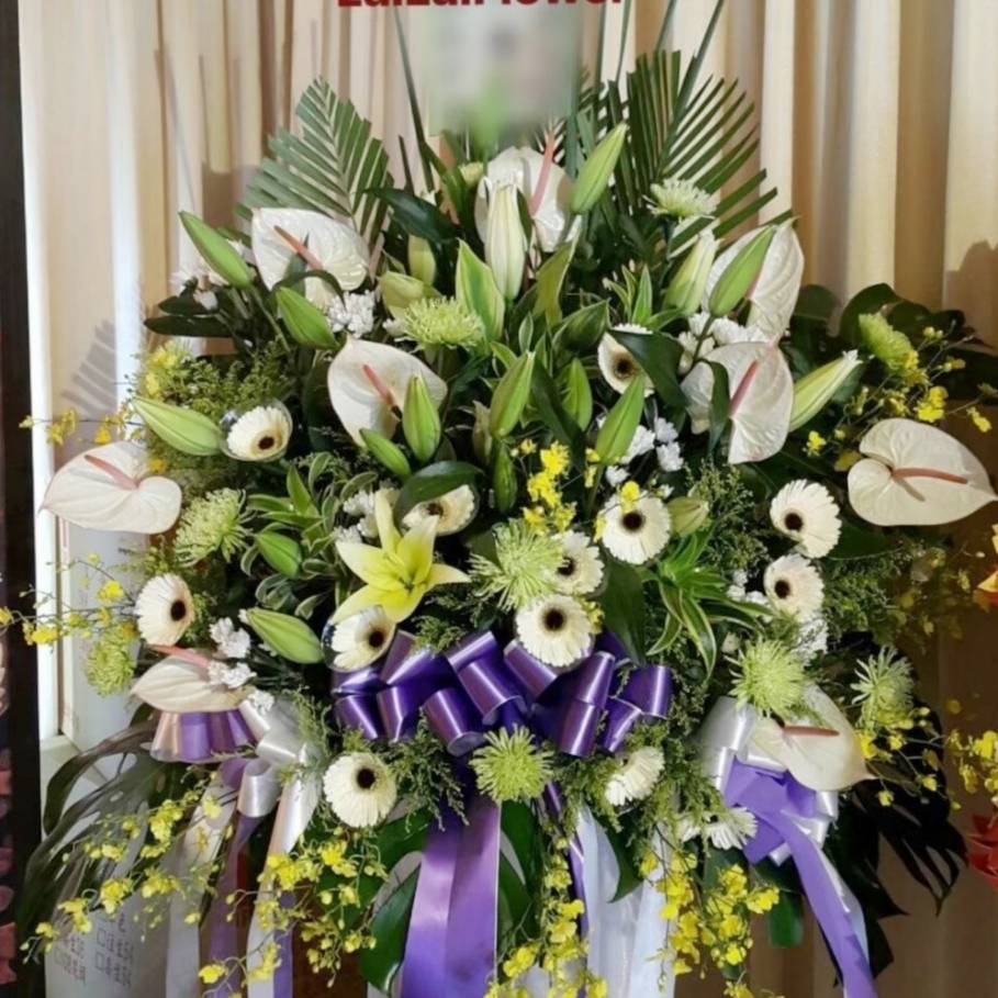 高架藝術花籃L款