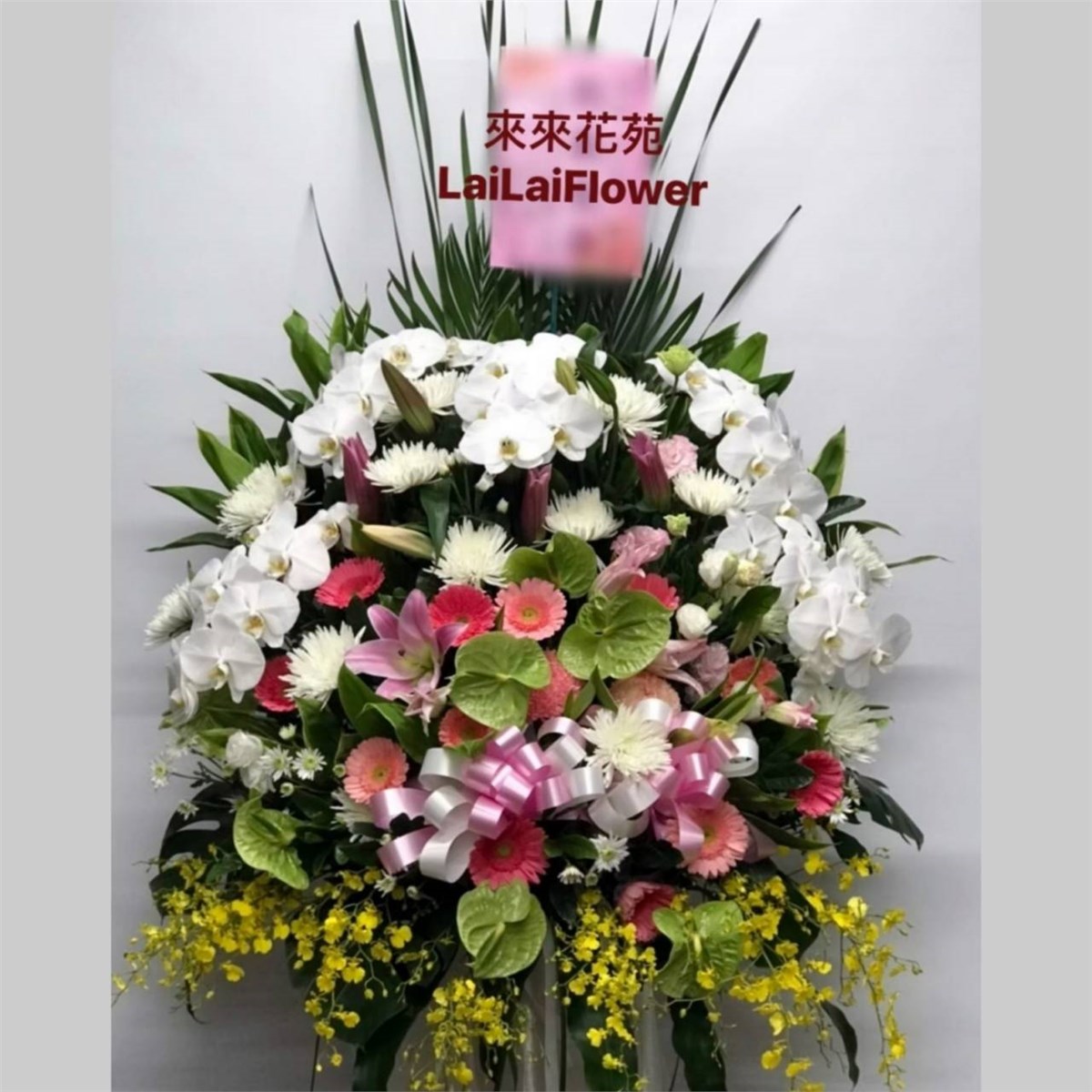 高架藝術花籃N款