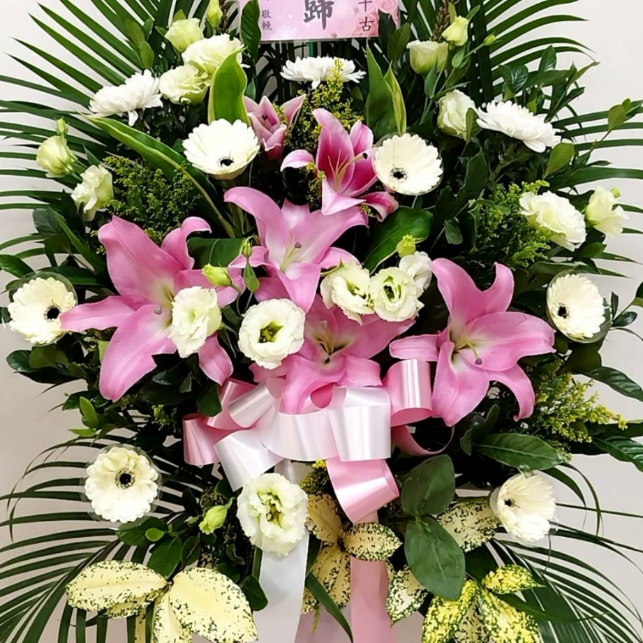 高架藝術花籃A款