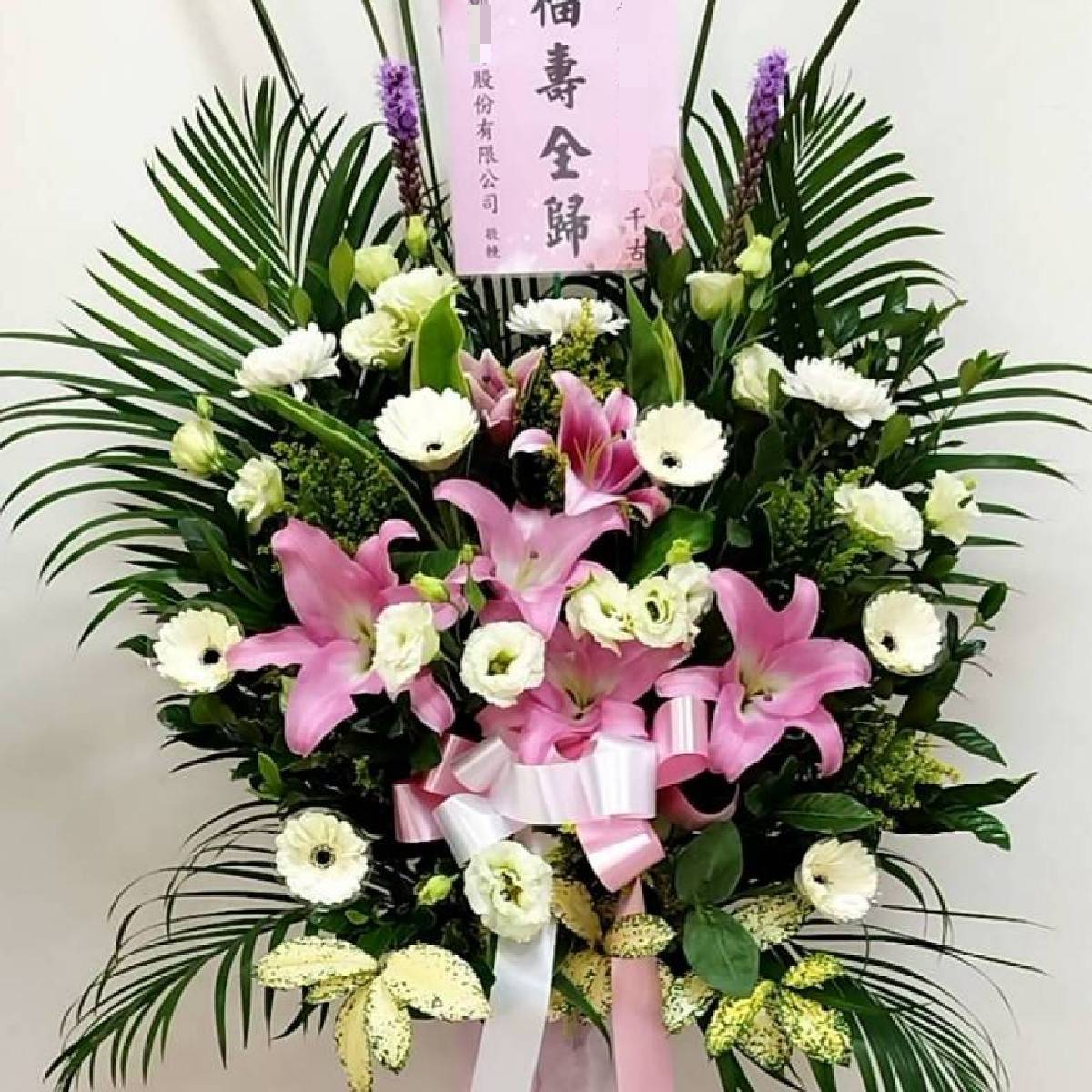 高架藝術花籃A款