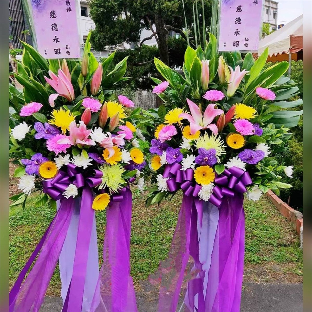 典雅藝術花籃C款
