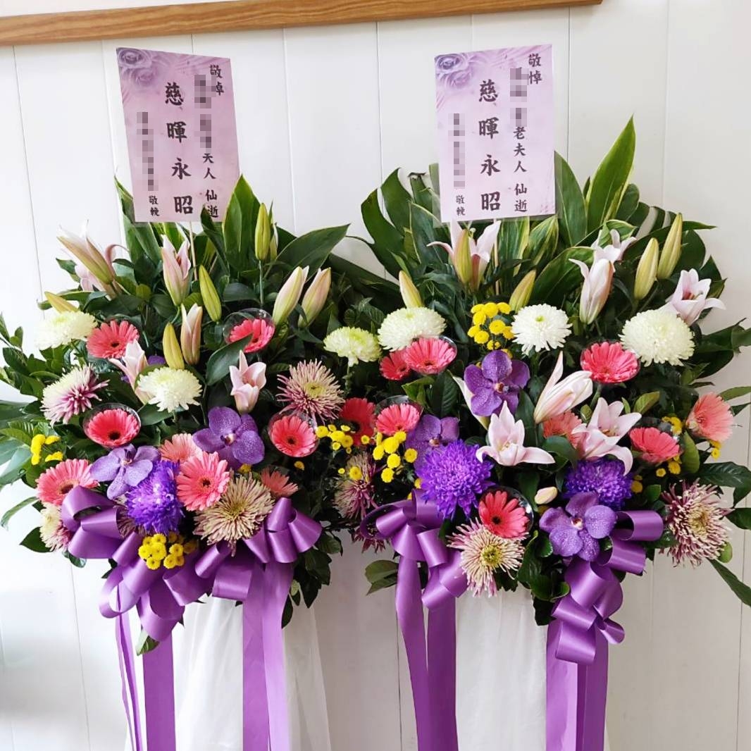 典雅藝術花籃C款