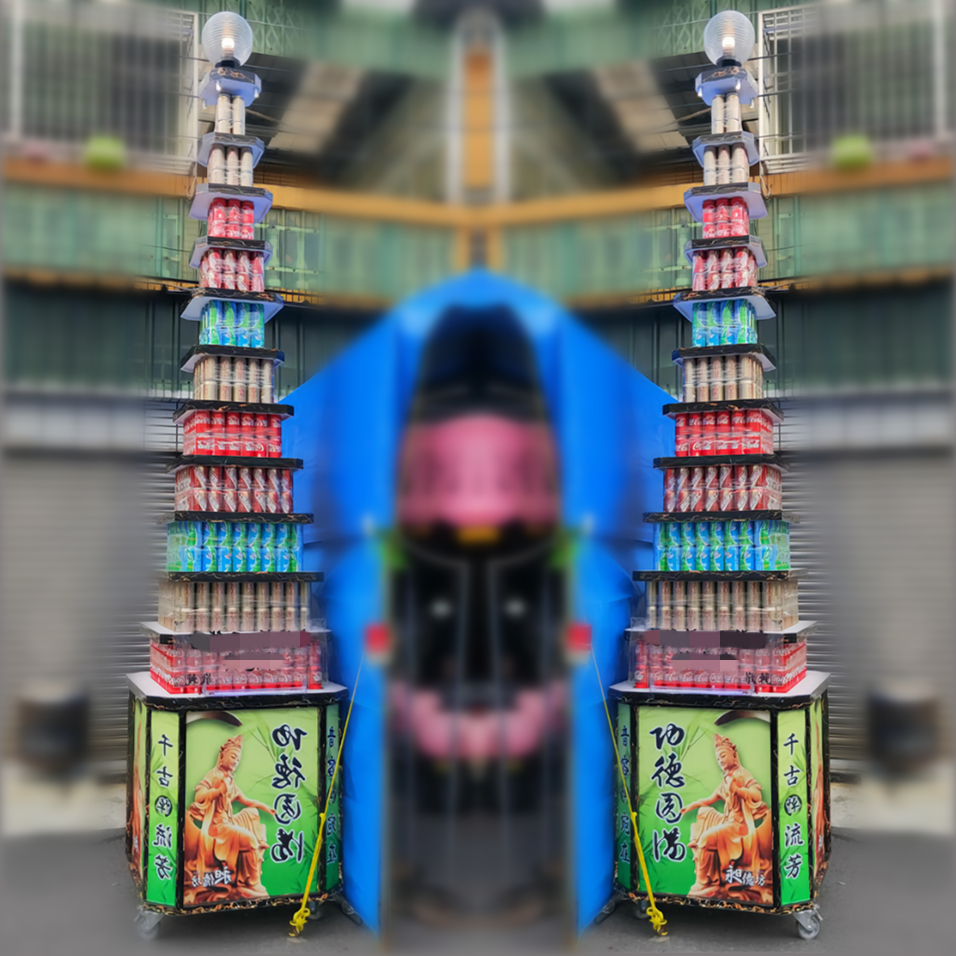 11層大品牌飲料塔
