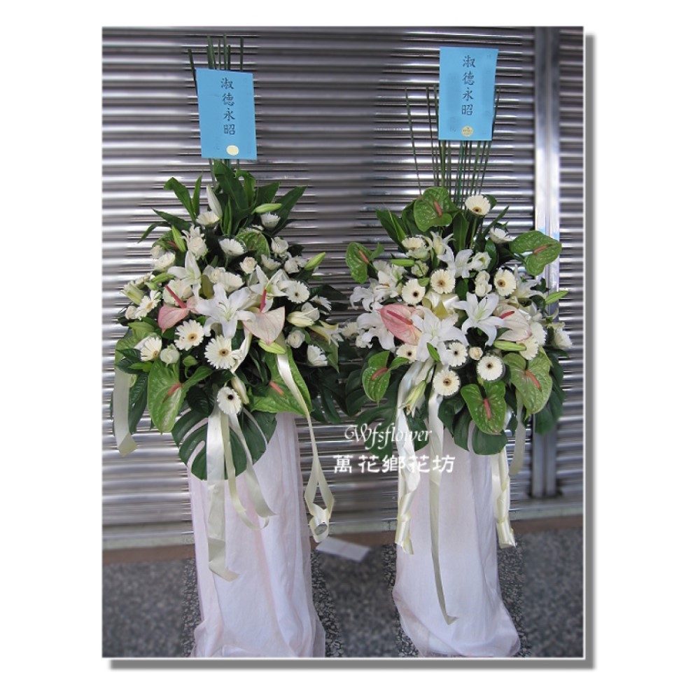 素雅追思高架花藍A-14