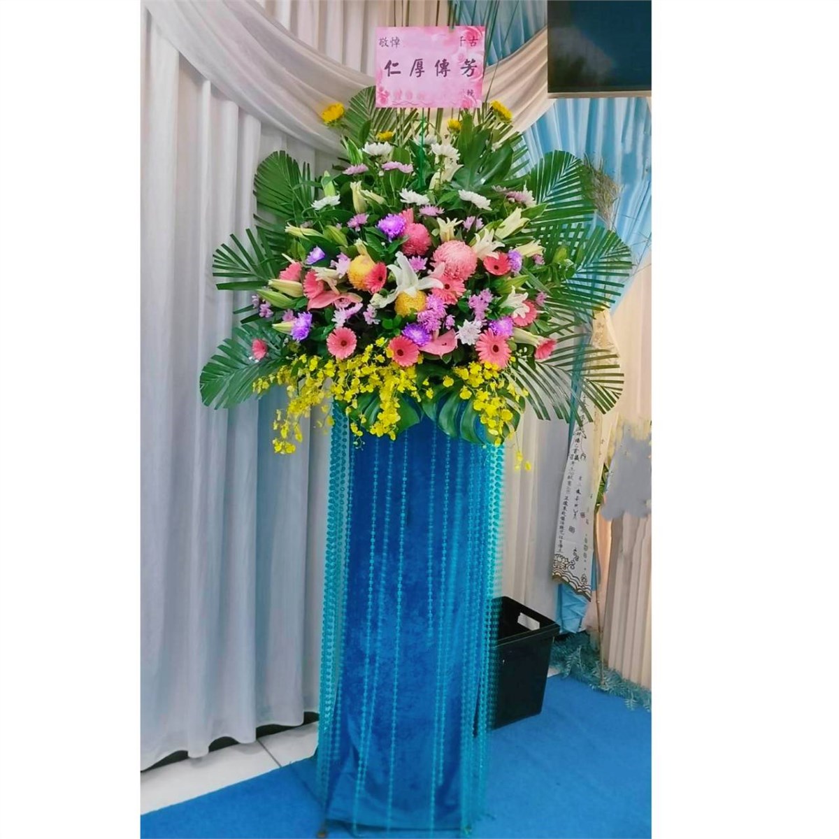 A款潔雅藝術高架花籃(台中)