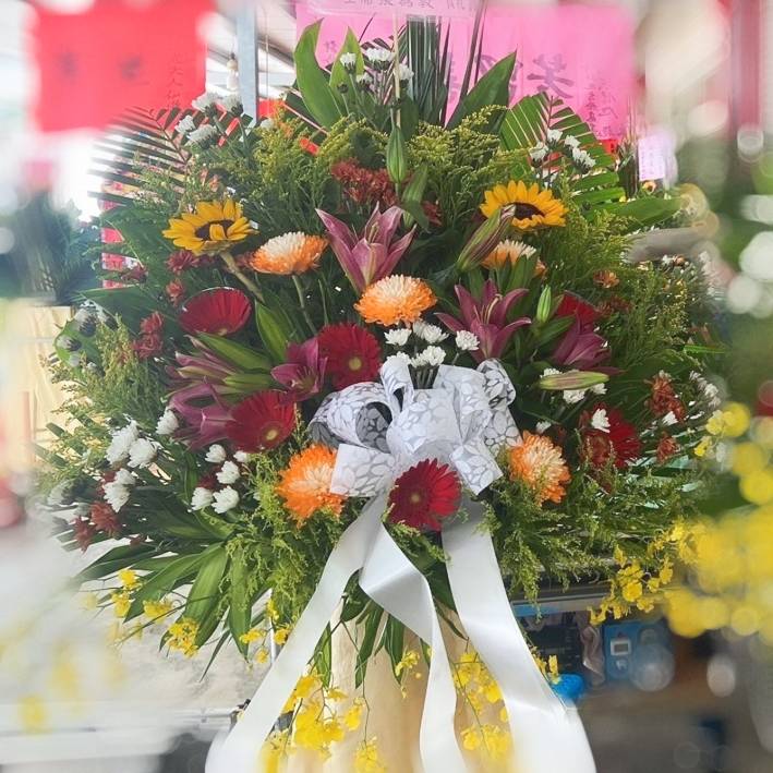 悼念高架花籃A03