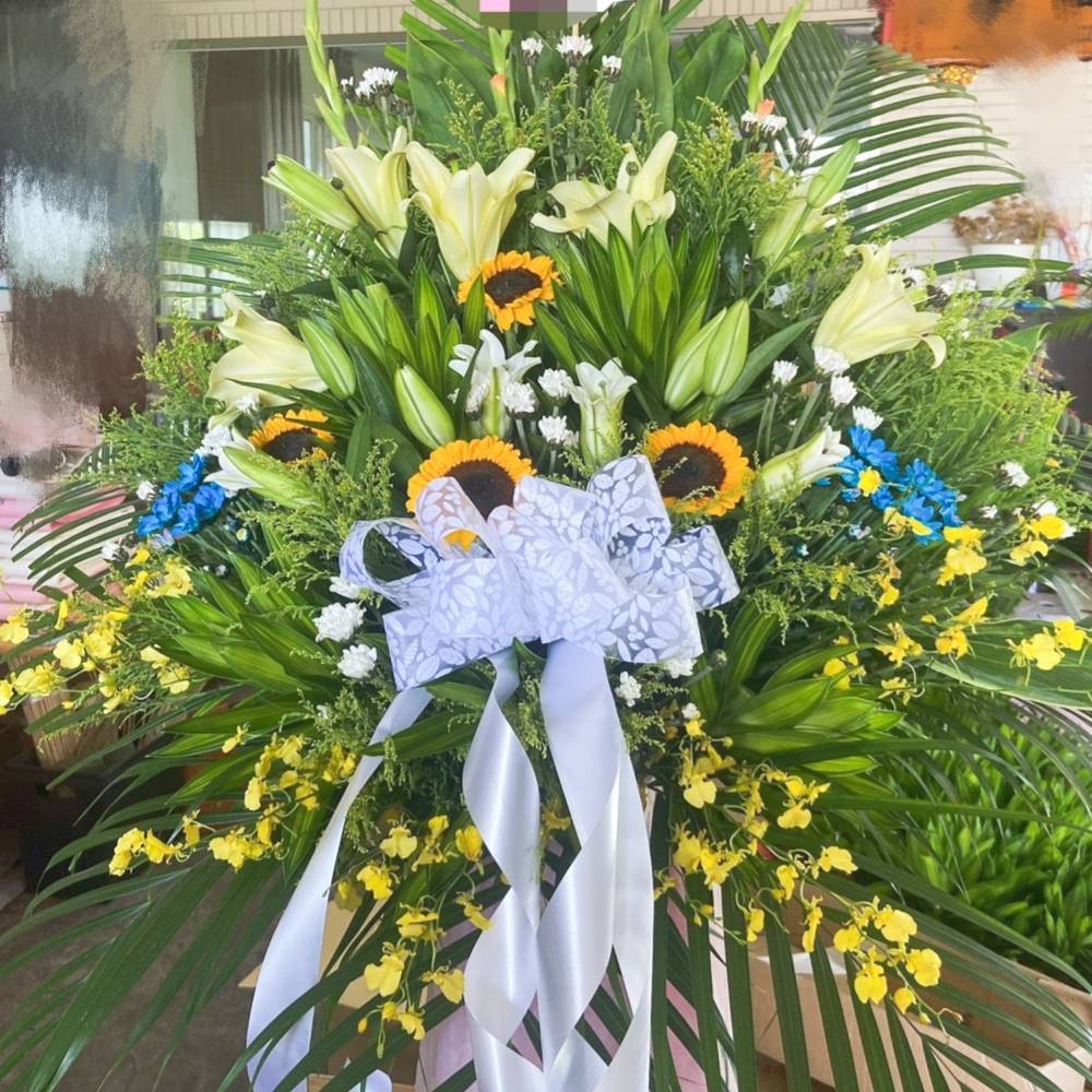 悼念高架花籃A01