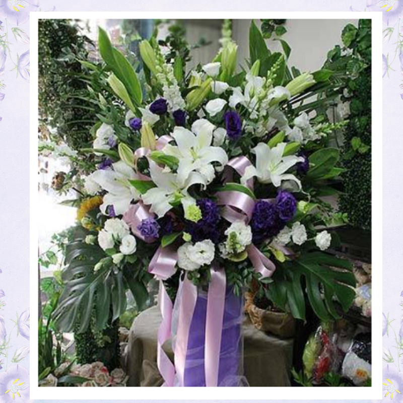 高架藝術花籃D款