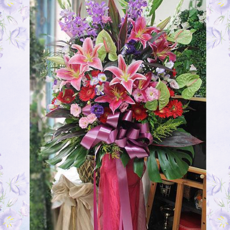 高架藝術花籃G款