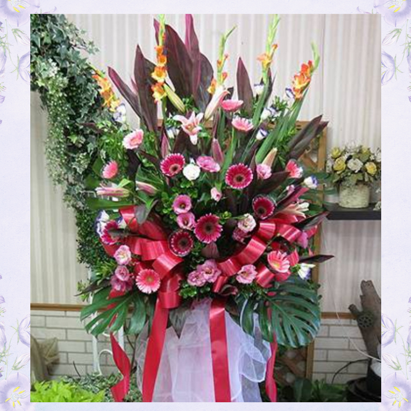 高架藝術花籃L款