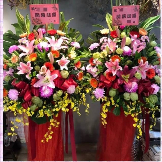 喜慶藝術花籃B03款