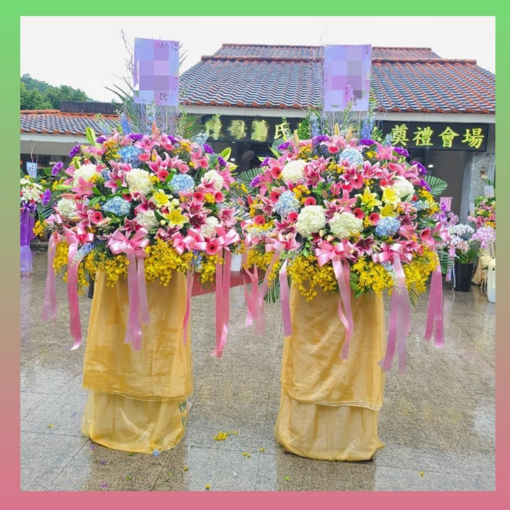 巨型追思藝術花籃