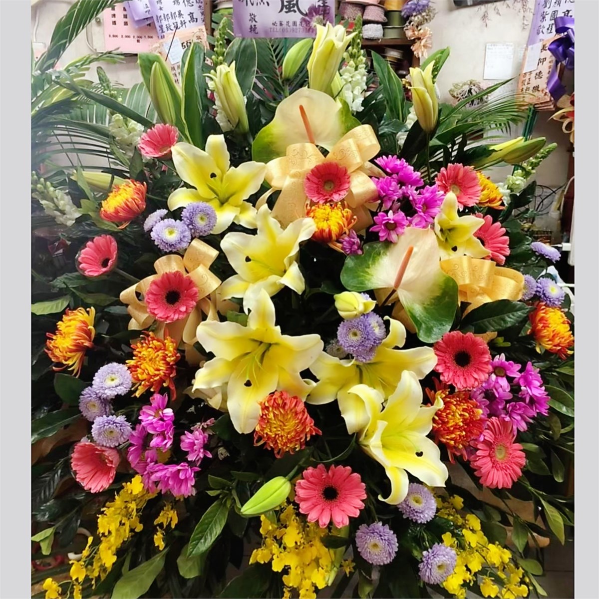 追思藝術花籃B款