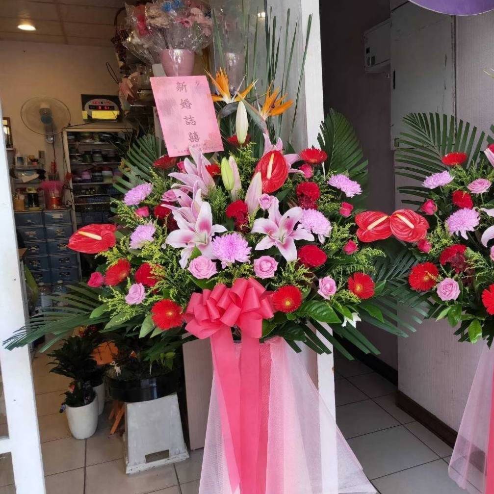 吉事藝術花籃E款