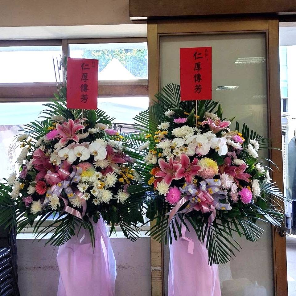高架花籃A-1款(花款隨機出貨)