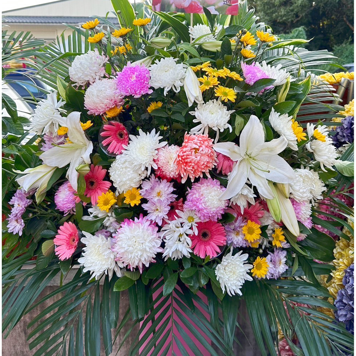 典雅高架花籃