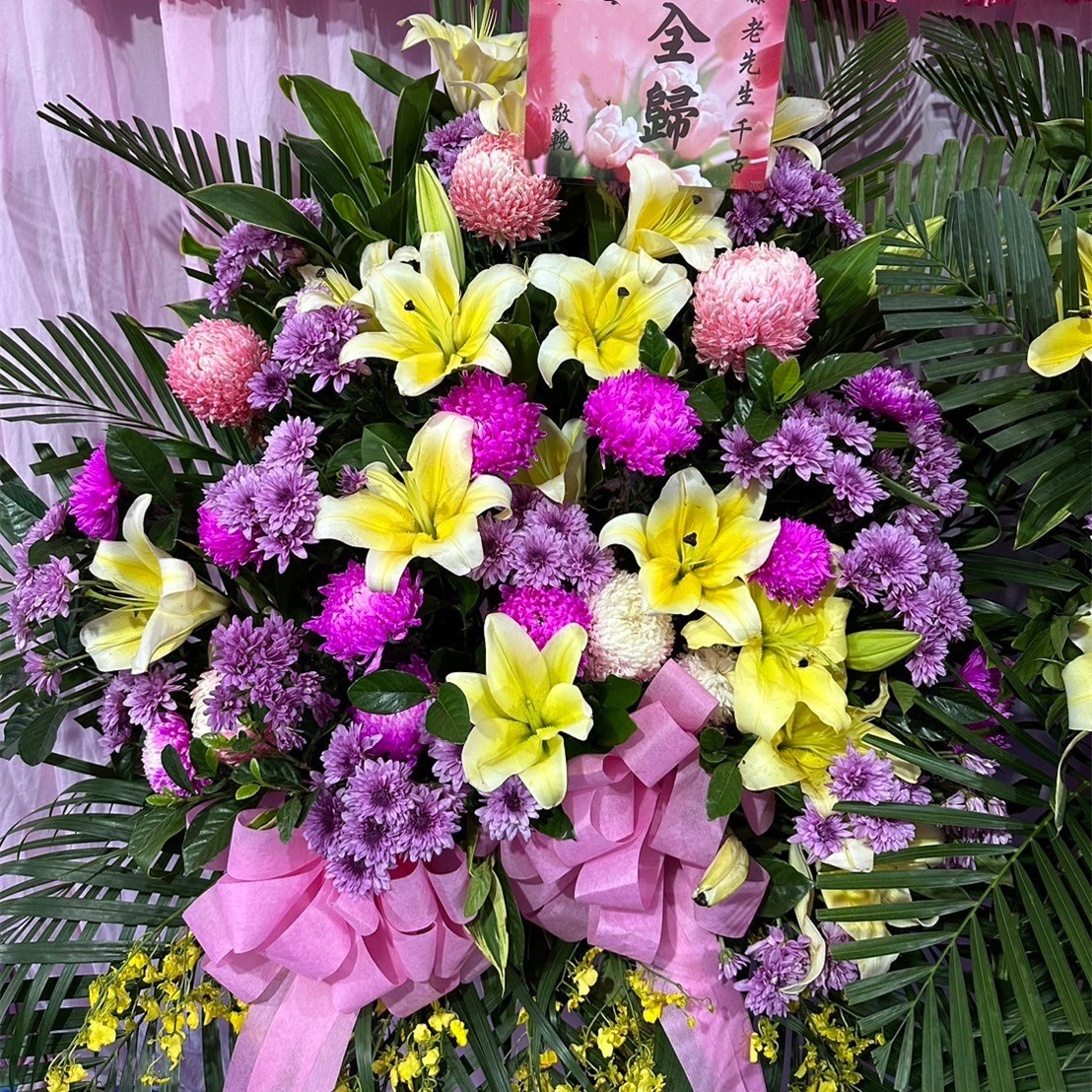 典雅高架花籃