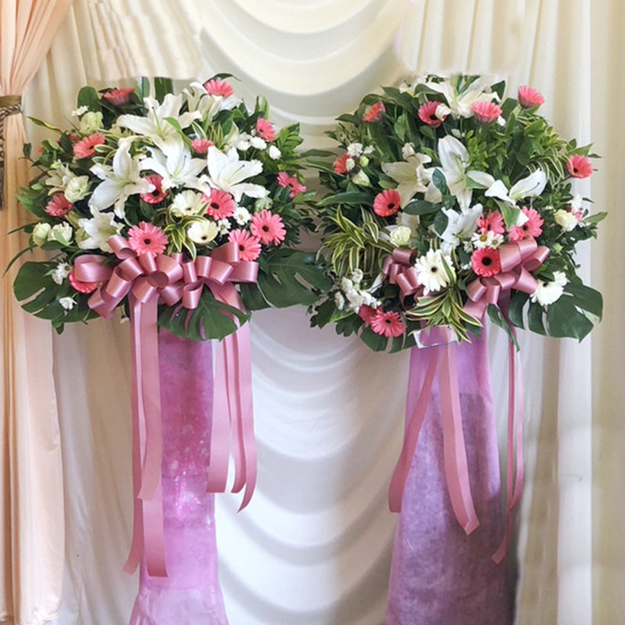 藝術花籃A款(限殯儀館或周圍會館告別式)