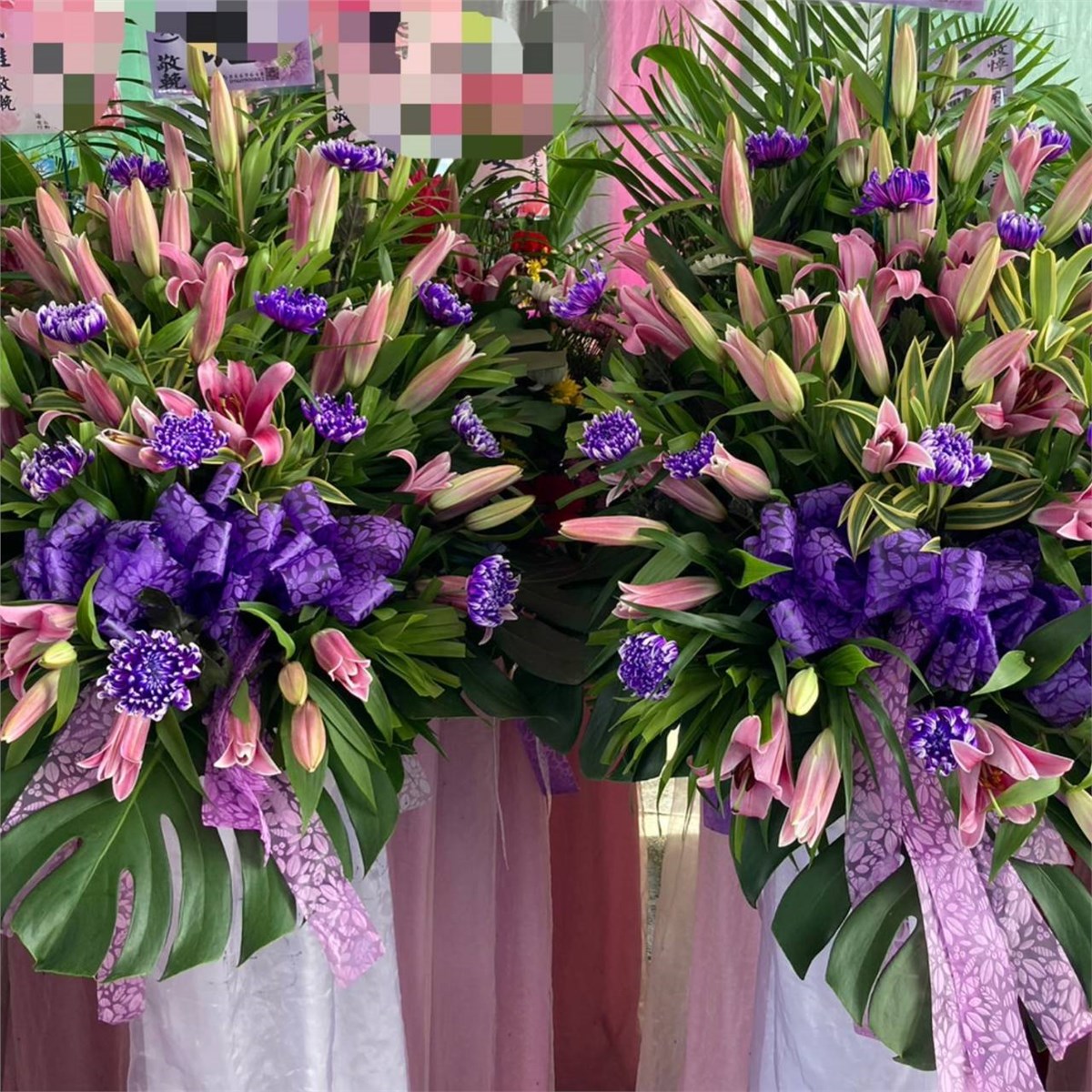 A06悼念高架花藍