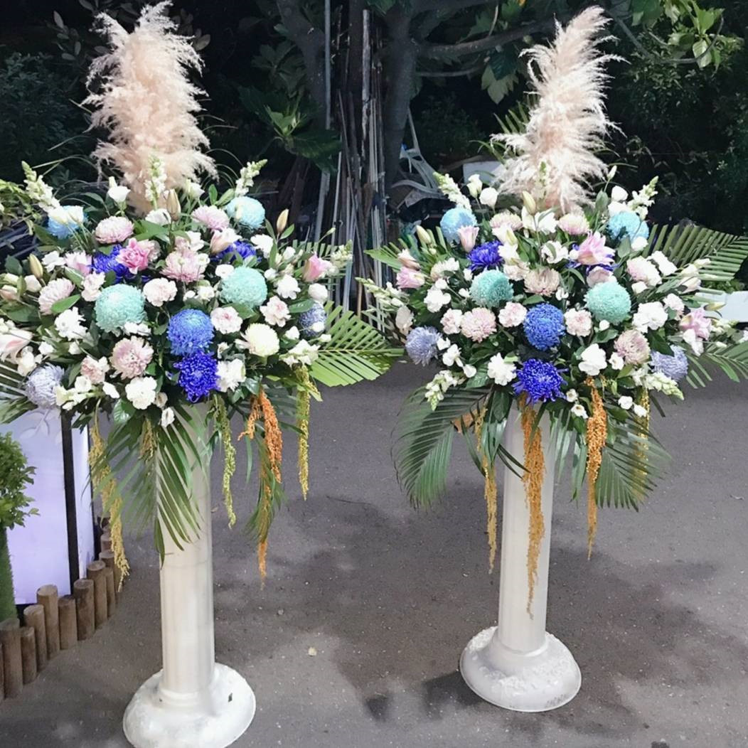 A17 羅馬柱花籃