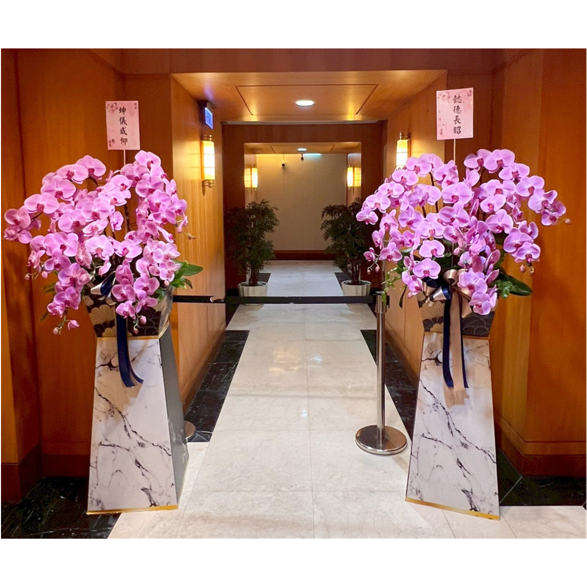 200CM 霸王蘭花 (限館內/告別式當天出租/粉色)
