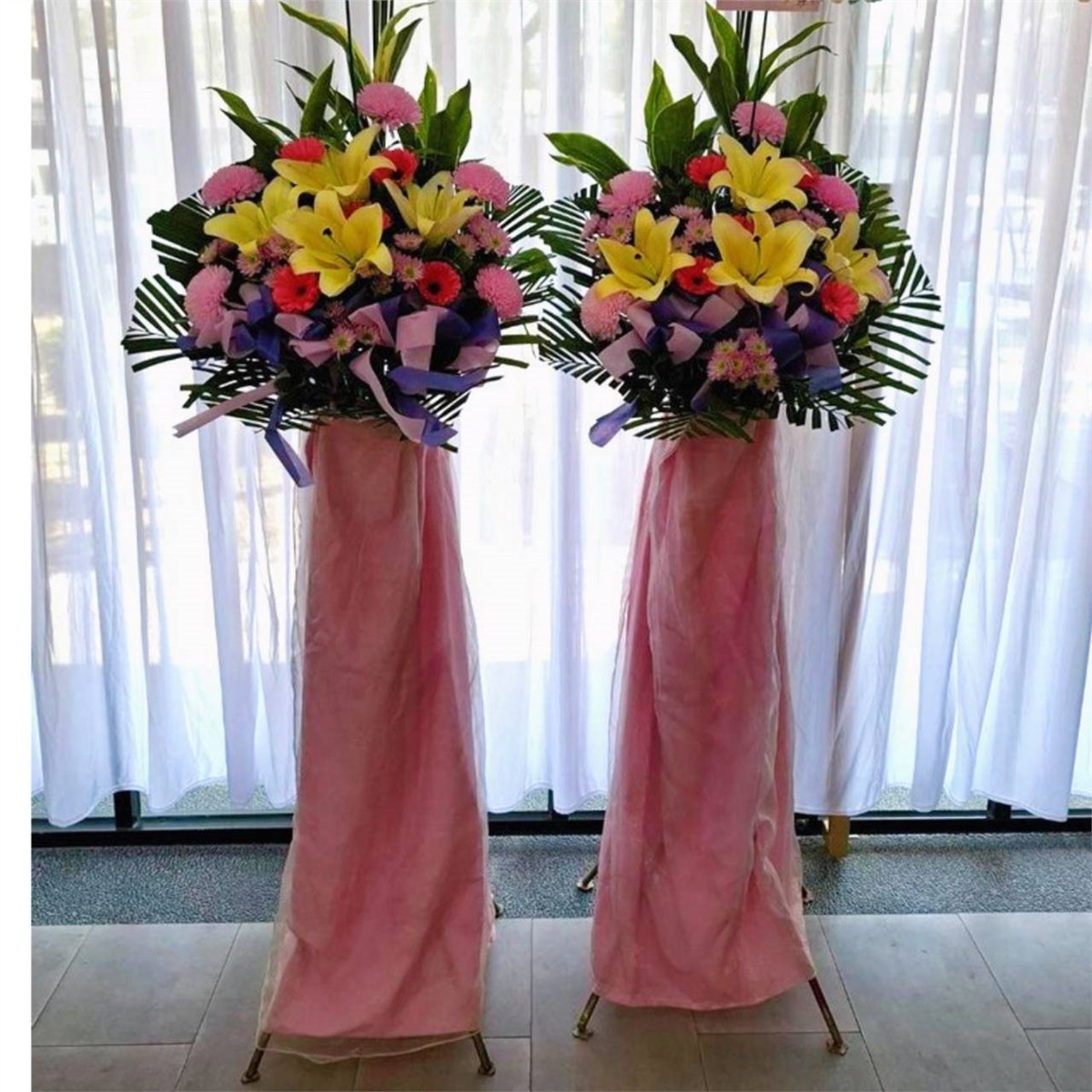 A02-追思高架花籃