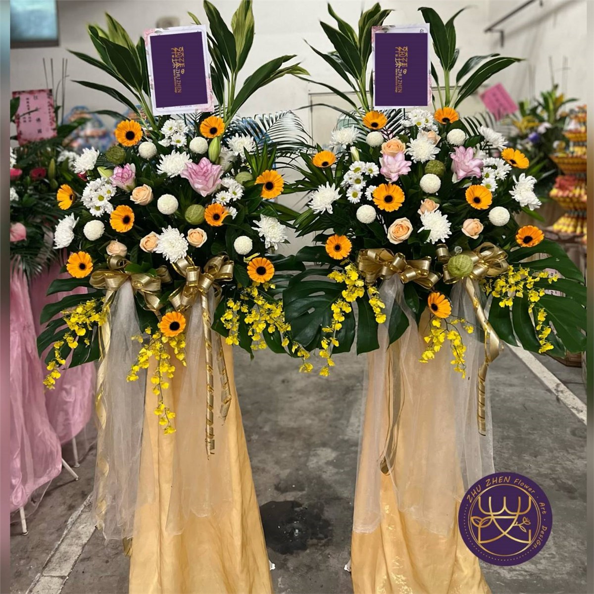 B款高架花籃