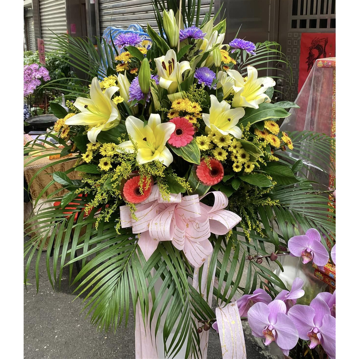 典雅高架花籃(A20-1款)