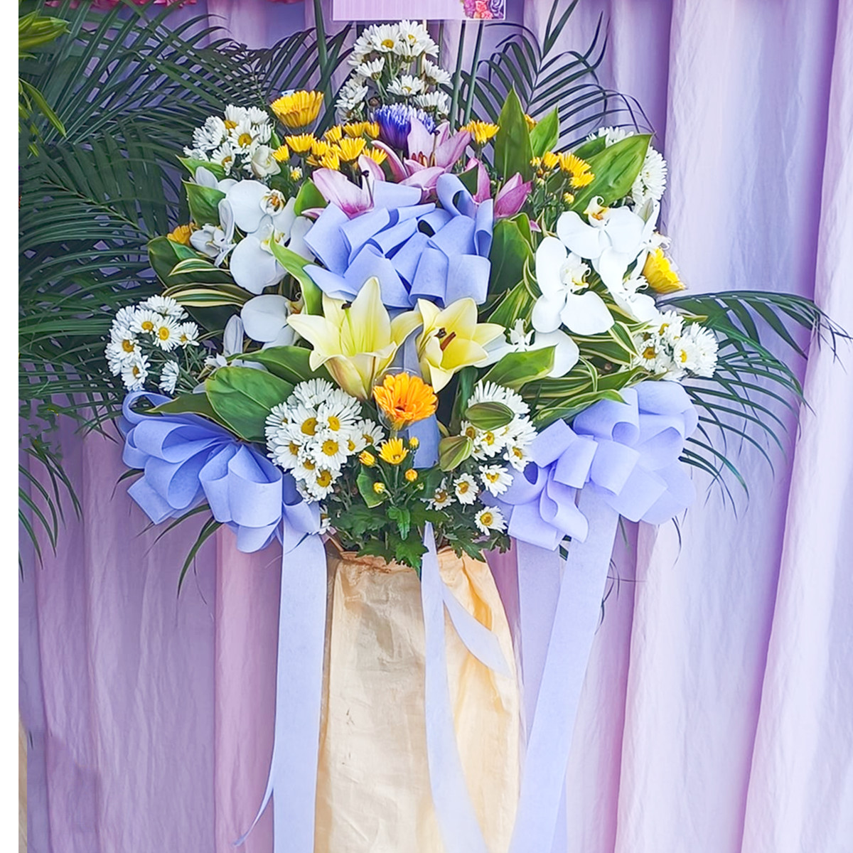 典雅高架花籃(A02款)