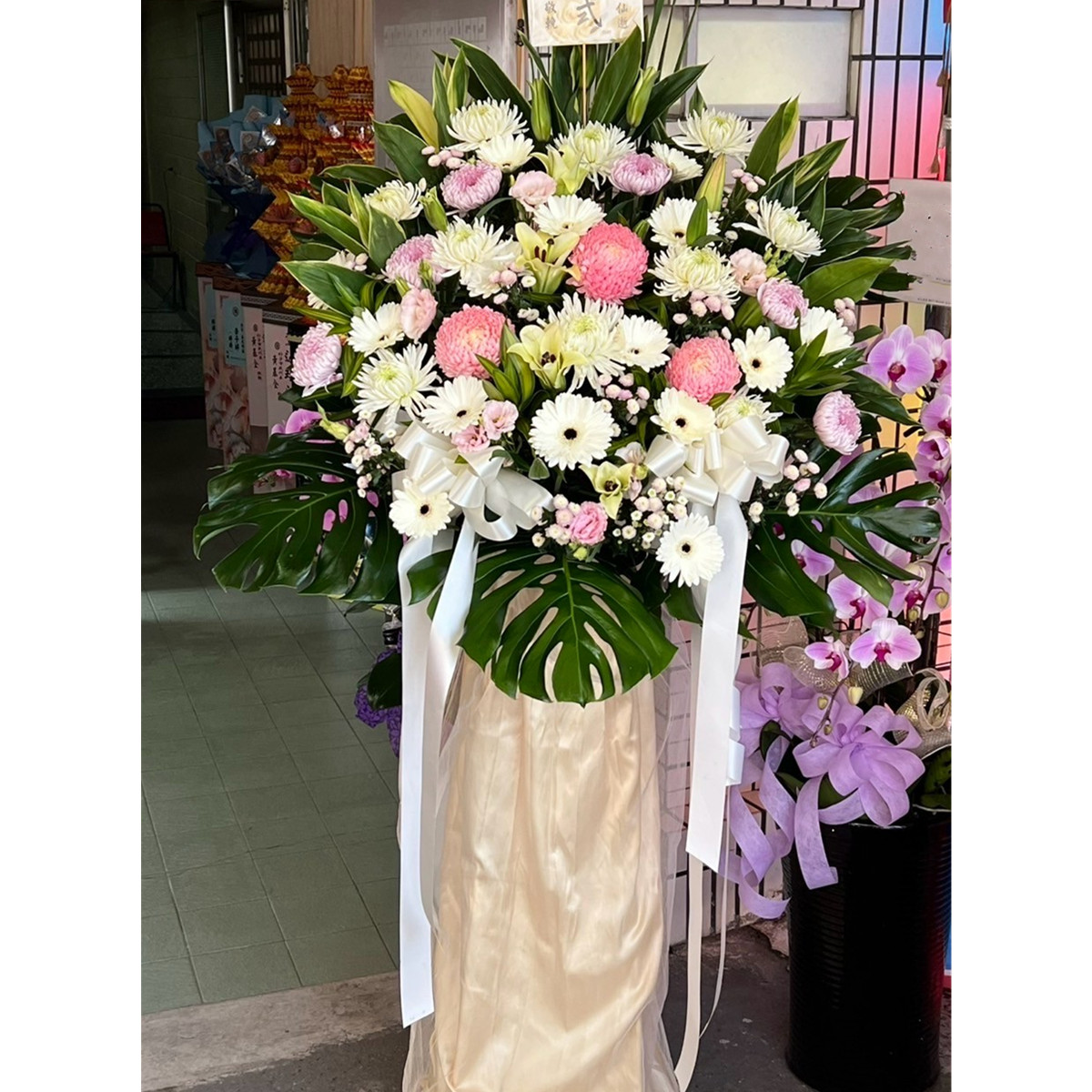 典雅高架花籃(A09款)