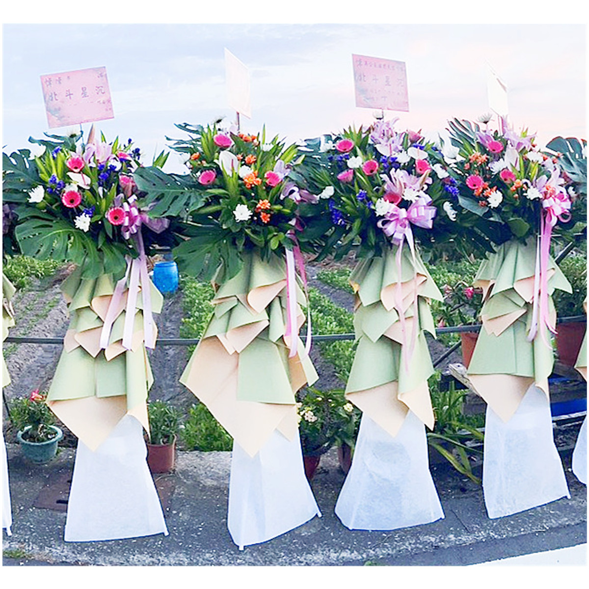 典雅高架花籃(A02款)