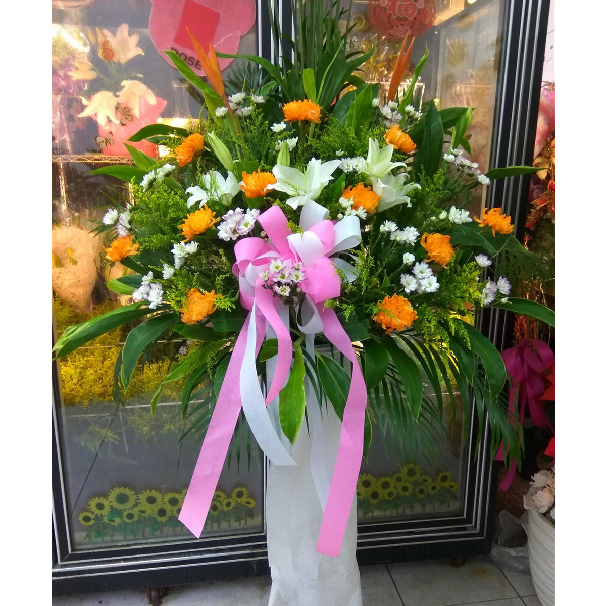 典雅高架花籃 (A09款)