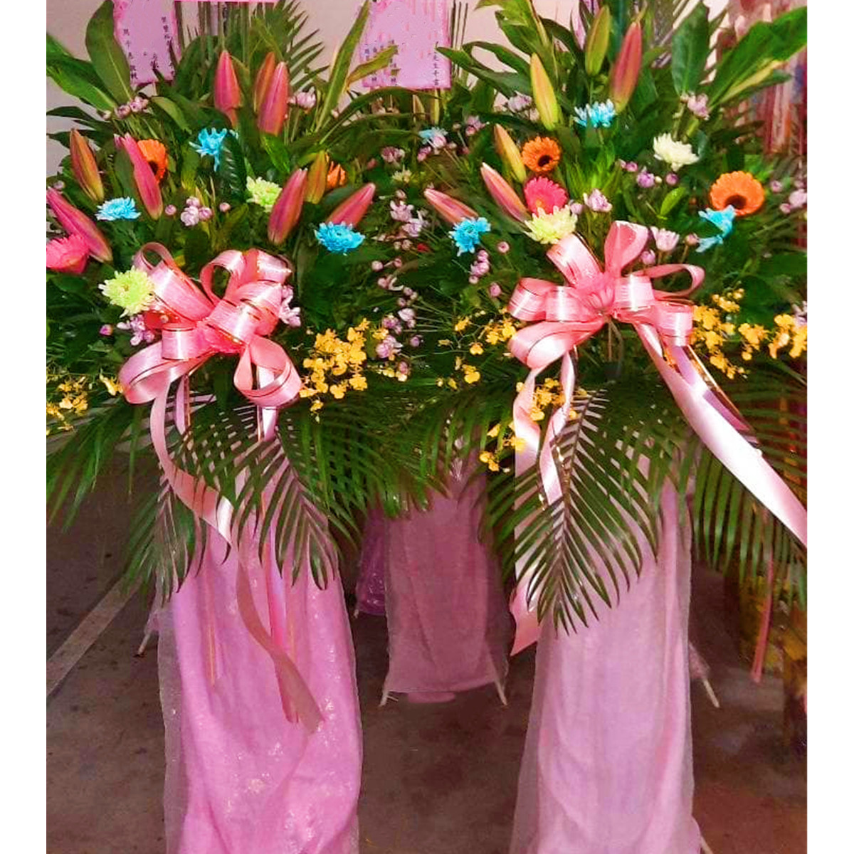 典雅高架花籃(不指定款式)