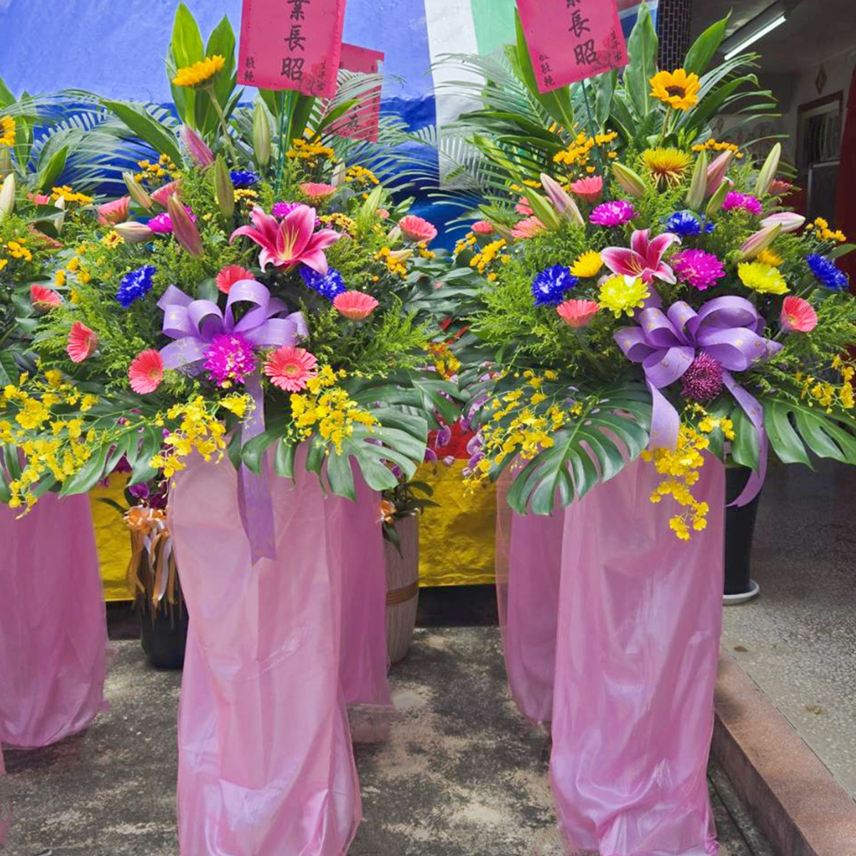典雅高架花籃(不指定款式)