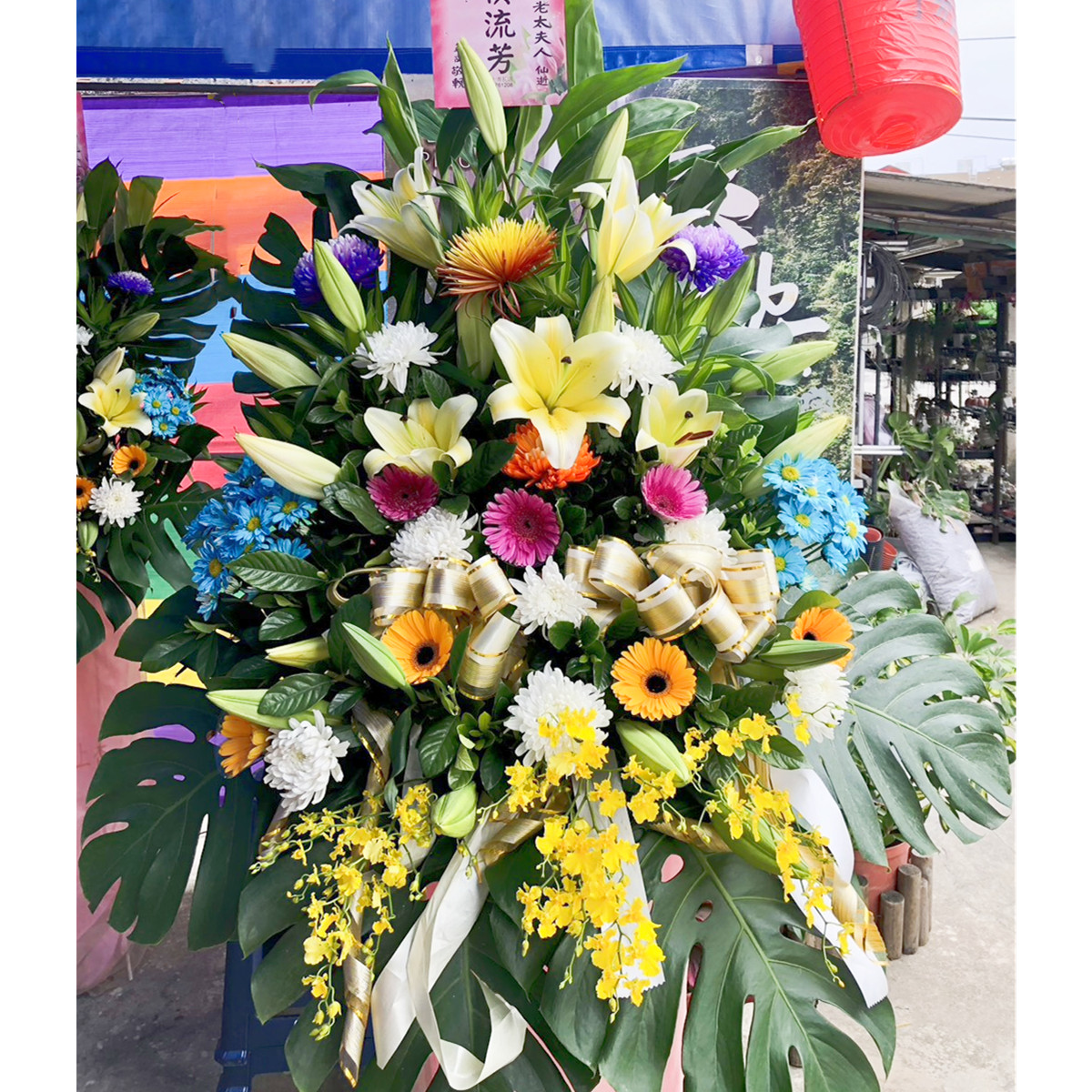 典雅高架花籃(A03款)