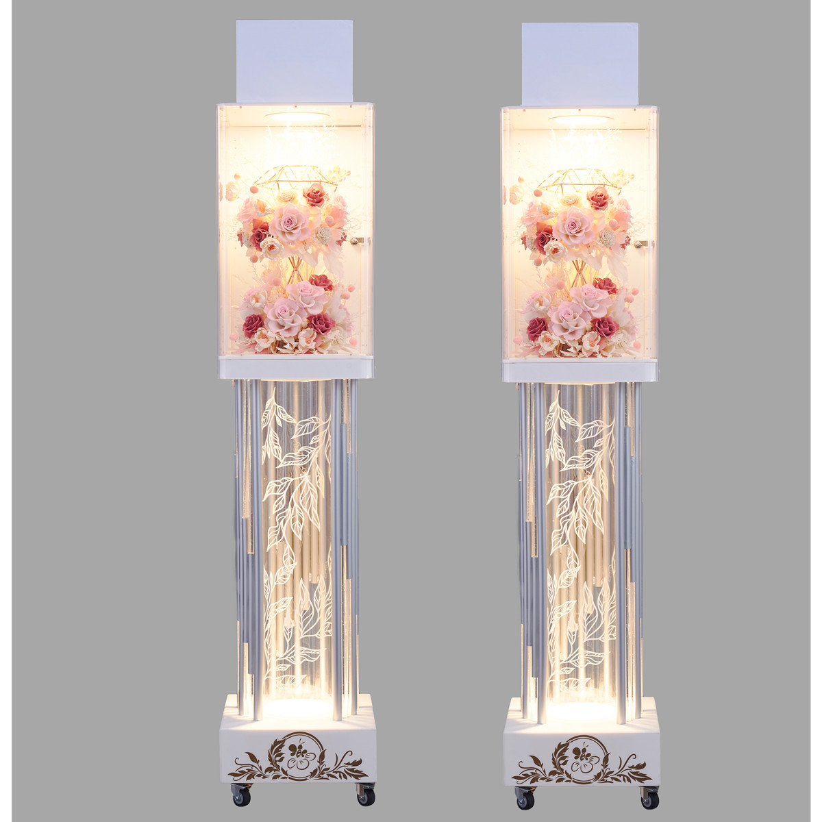 租用180cm永生花燈柱 (告別式1天,限館內)