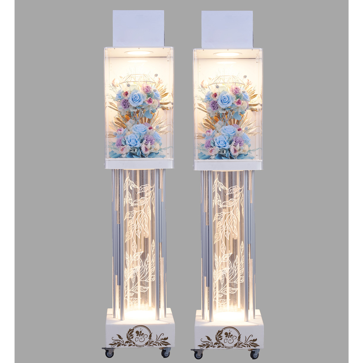 租用180cm永生花燈柱 (告別式1天,限館內)