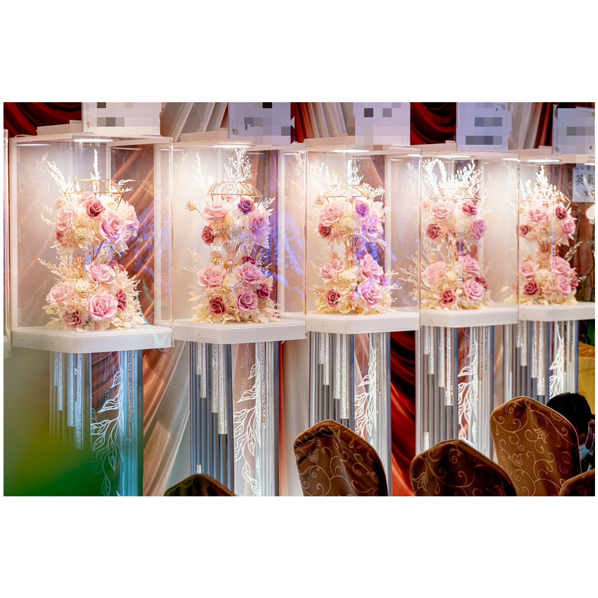租用180cm永生花燈柱 (告別式1天,限館內)