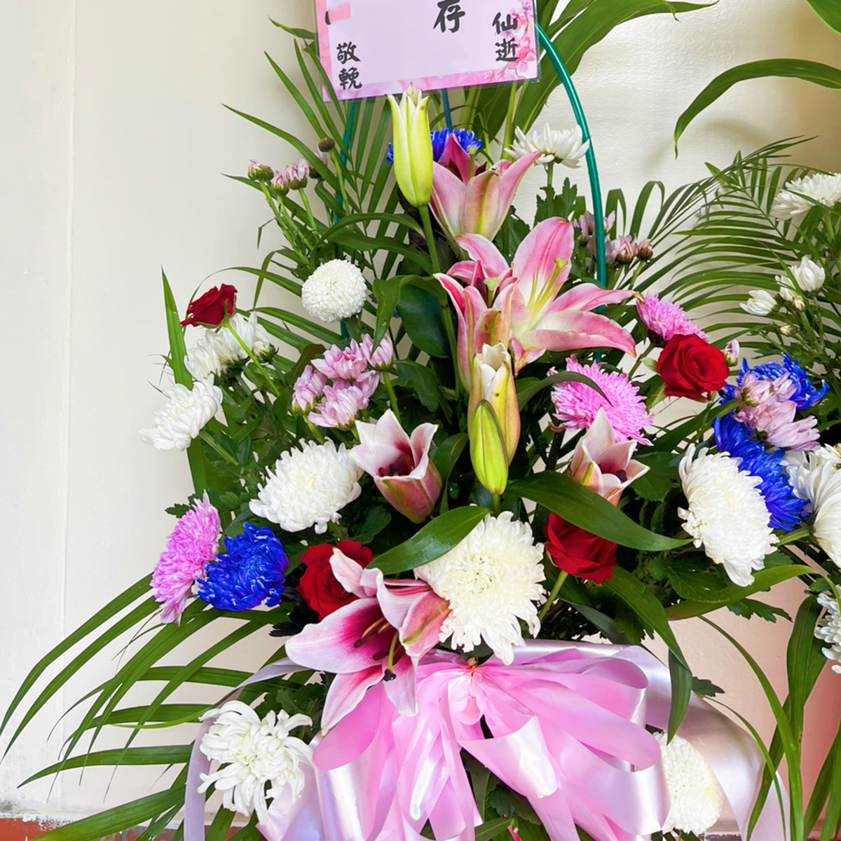 精緻高架花籃(A01款)