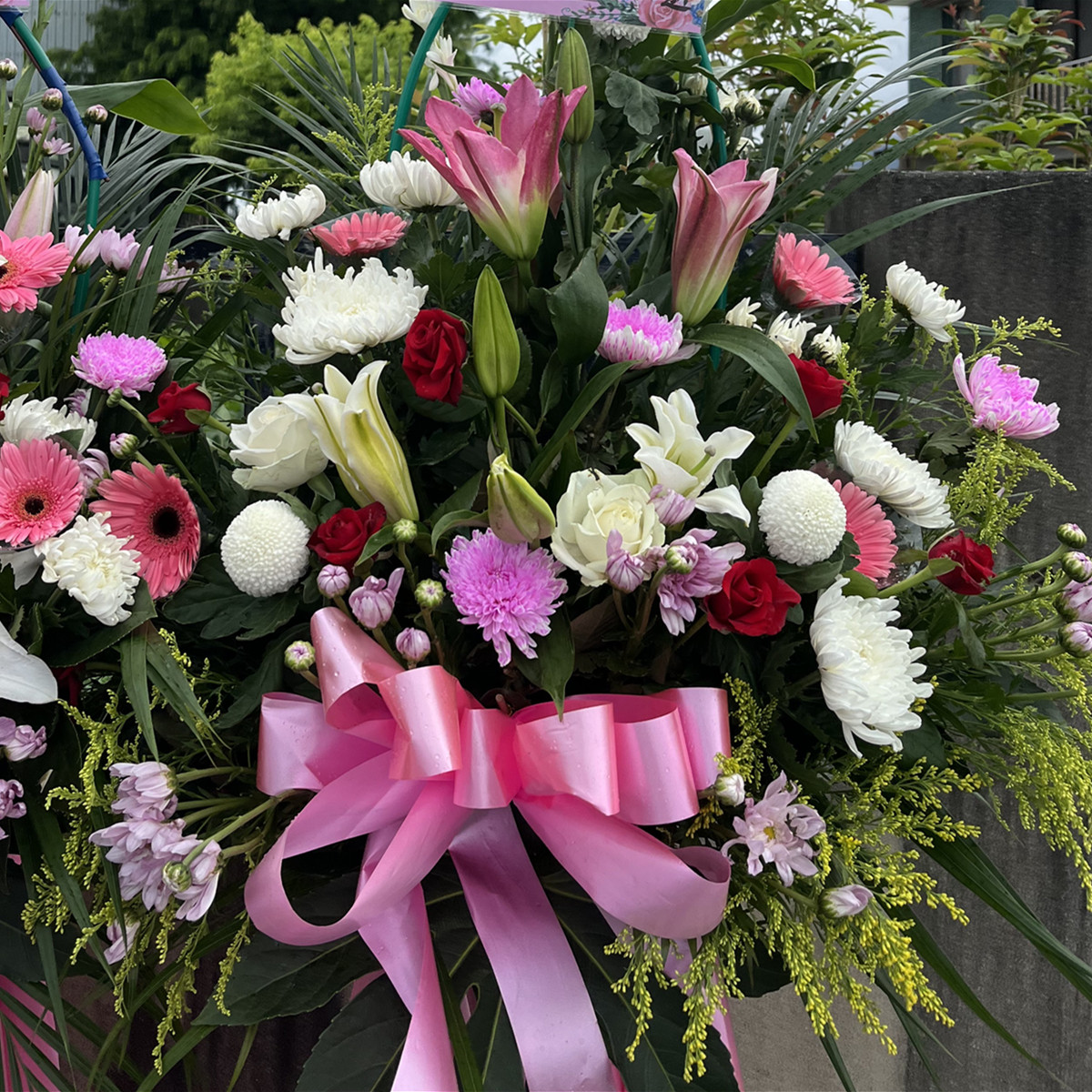 精緻高架花籃(A02款)